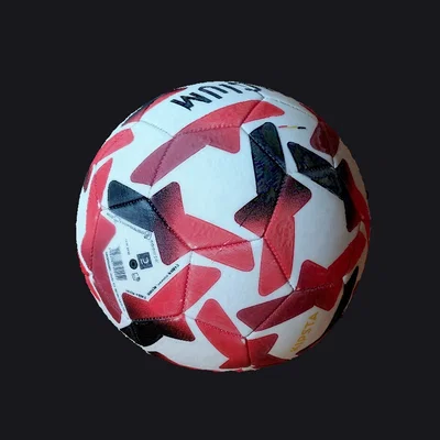 Bản quét 3D của một quả bóng đá (football) – chỉ nửa quả