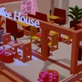 Mô hình trang trí tiệm cà phê Coffee House in 3D cực chill - Thumbnail 2