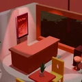 Mô hình trang trí tiệm cà phê Coffee House in 3D cực chill - Thumbnail 4