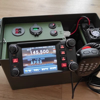 Ham Chest – Thùng ammo crate cho ham radio
