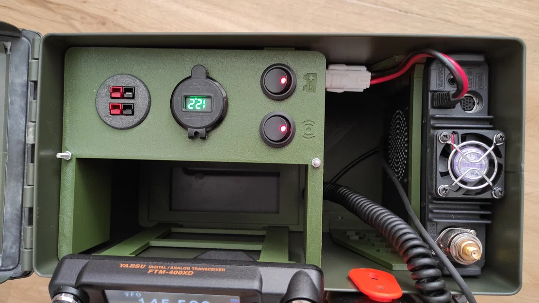 Ham Chest – Thùng ammo crate cho ham radio - Image 3