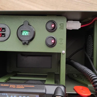 Ham Chest – Thùng ammo crate cho ham radio