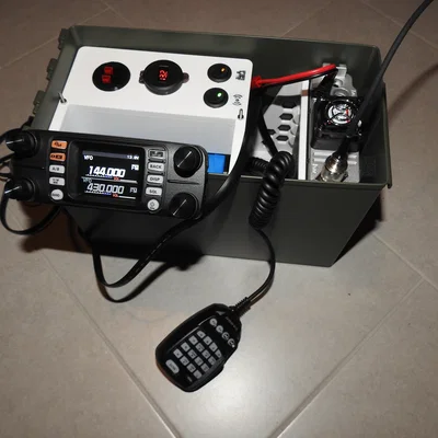 Ngàm gắn FTM-300 cho Ham Chest Radio Go Box