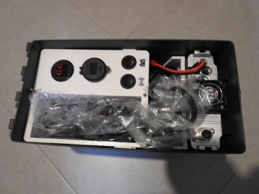 Ngàm gắn FTM-300 cho Ham Chest Radio Go Box - Image 11