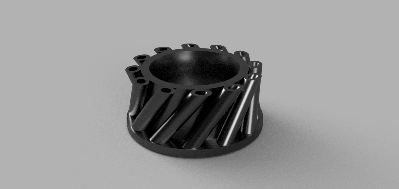 Ống cắm bút in 3D thiết kế xoắn ốc độc đáo - Image 2