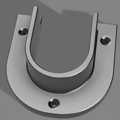 Giá đỡ thanh treo tủ quần áo (Wardrobe rail holder)