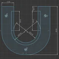 Giá đỡ thanh treo tủ quần áo (Wardrobe rail holder) - Thumbnail 2