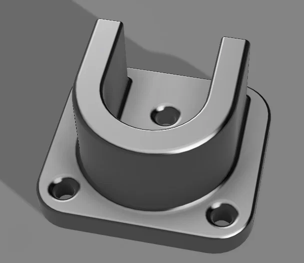 Giá đỡ thanh treo tủ quần áo (Wardrobe rail holder) - Image 3