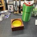 Piranha Plant Piggy Bank - Biến tấu hộp trà thành ống heo Mario - Thumbnail 6