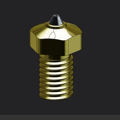 Diamondback V6 Compatible - Diamond Tip 3D Printer Nozzle