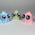 Móc khóa & Fidget Kawa-eyes Ghost cho Halloween - Thumbnail 7