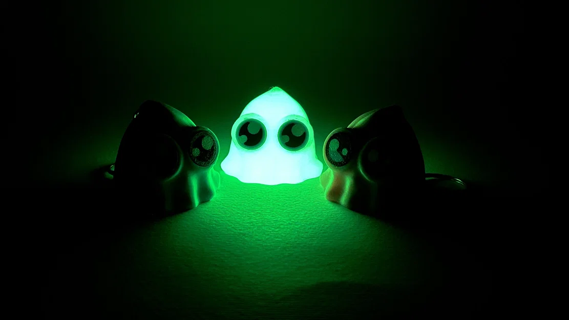 Móc khóa & Fidget Kawa-eyes Ghost cho Halloween - Image 8