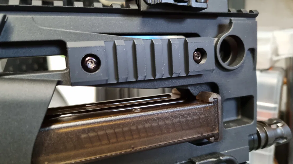 Ray gắn phụ kiện Picatinny bên hông cho Krytac P90 - Image 1