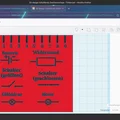Thước Kẻ Mẫu Ký Hiệu Mạch Điện Tử (Schaltkreis Schablone) - Thumbnail 1