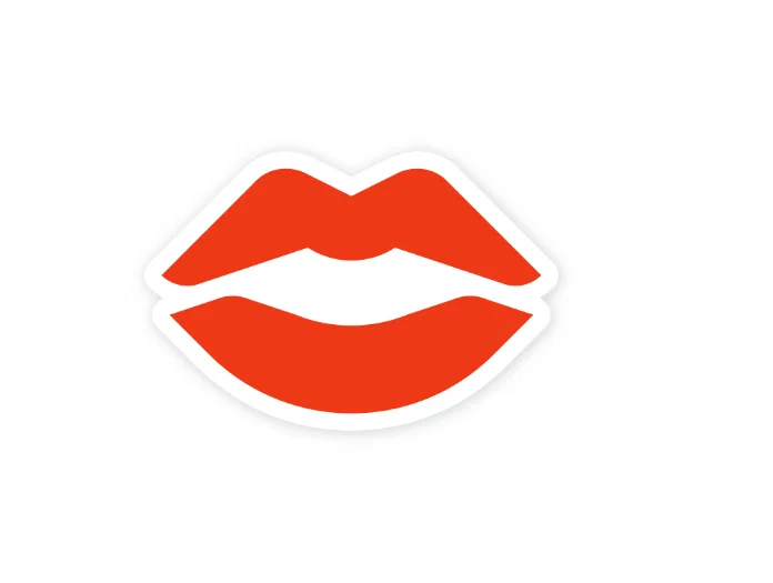 Mô hình trang trí hình đôi môi (labios) 3D đầy nghệ thuật - Image 1