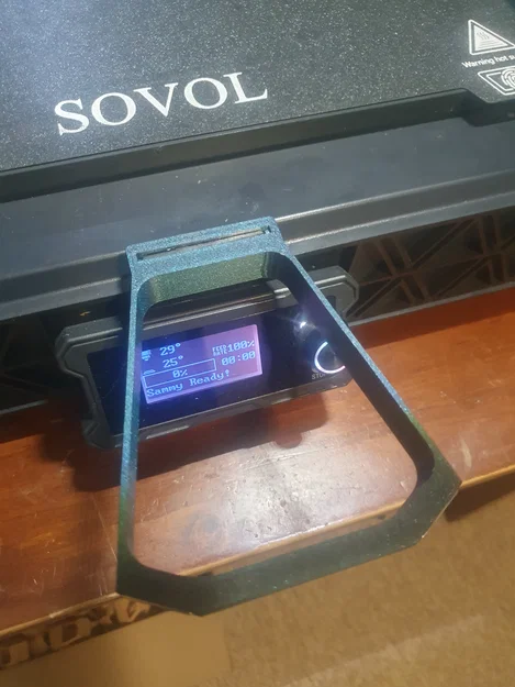 Kẹp giữ cửa enclosure Sovol SV08 & giá đồng hồ độ ẩm/nhiệt độ - Image 8