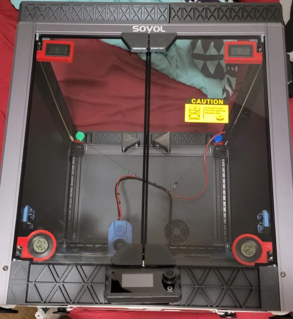 Bộ giá đỡ cửa và khung gắn cảm biến cho máy in 3D SV08 - Image 1
