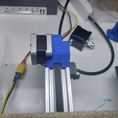 Ngàm motor trục Y cho dây đai 9mm có vòng bi đỡ (Ender 2 Pro/3, CR-10)