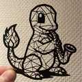 Mô hình Charmander chơi kèn Saxophone 3D cực xinh cho fan Pokemon - Thumbnail 2