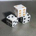 Xúc xắc 3D lắp ghép đa sắc (Dice) - Kích thước 20x20mm - Thumbnail 1
