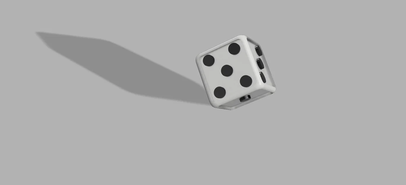Xúc xắc 3D lắp ghép đa sắc (Dice) - Kích thước 20x20mm - Image 4