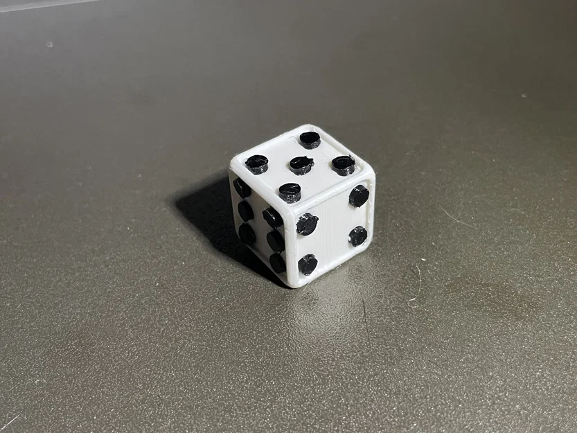 Xúc xắc 3D lắp ghép đa sắc (Dice) - Kích thước 20x20mm - Image 6