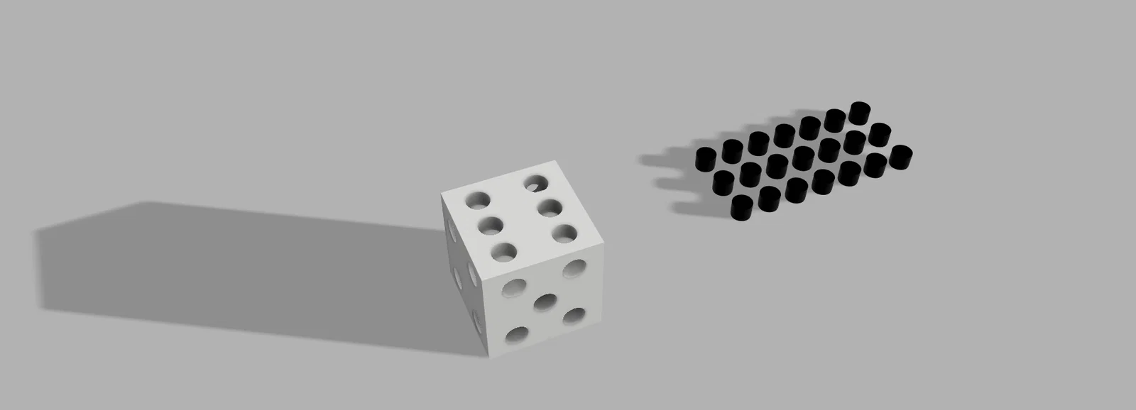 Xúc xắc 3D lắp ghép đa sắc (Dice) - Kích thước 20x20mm - Image 8