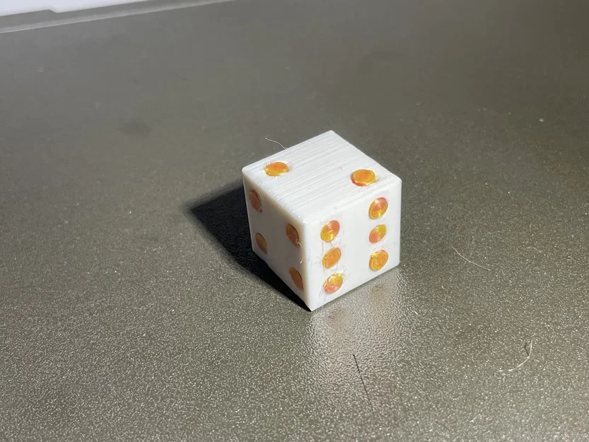 Xúc xắc 3D lắp ghép đa sắc (Dice) - Kích thước 20x20mm - Image 9