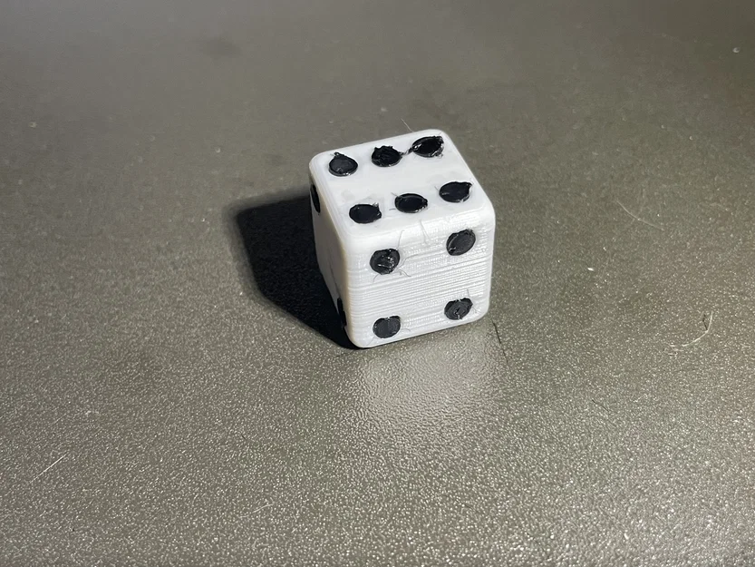 Xúc xắc 3D lắp ghép đa sắc (Dice) - Kích thước 20x20mm - Image 12