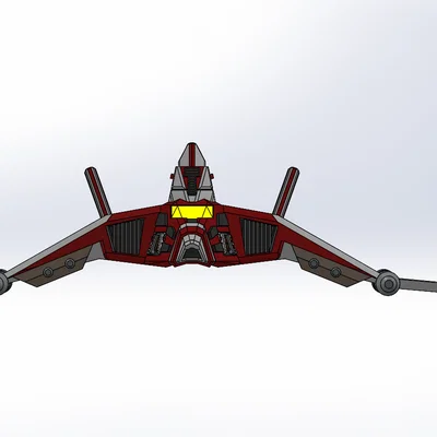 Mô hình phi thuyền Transformers Next-Gen Seeker in 3D độc đáo