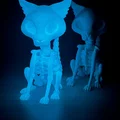 Bobblehead Mèo Bộ Xương (Skeleton Cat Bobblehead) - Thumbnail 1