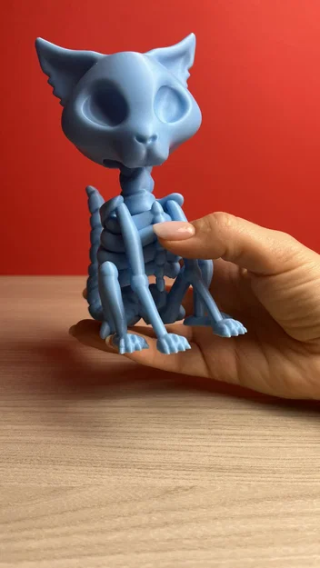 Bobblehead Mèo Bộ Xương (Skeleton Cat Bobblehead) - Image 11