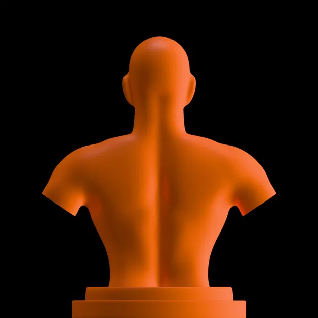 Tượng Bán Thân Nam (Stylized) – male bust - Image 3