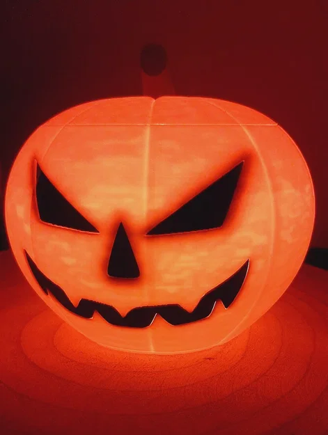 Mô Hình Đèn Bí Ngô Halloween Kích Thước Lớn - File In 3D Độc Đáo - Image 1