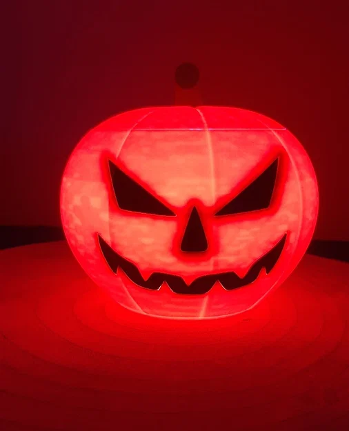 Mô Hình Đèn Bí Ngô Halloween Kích Thước Lớn - File In 3D Độc Đáo - Image 3