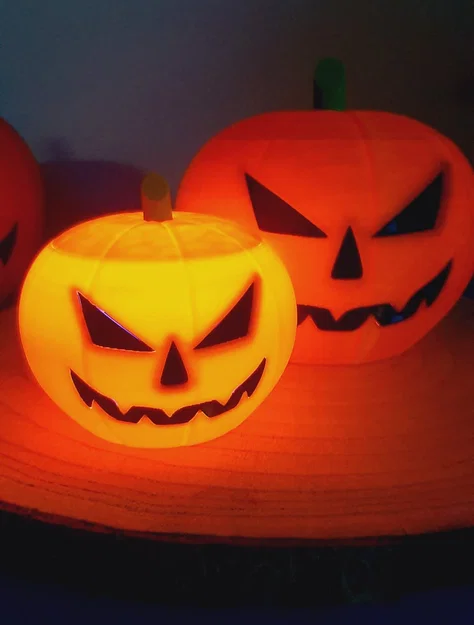 Mô Hình Đèn Bí Ngô Halloween Kích Thước Lớn - File In 3D Độc Đáo - Image 7