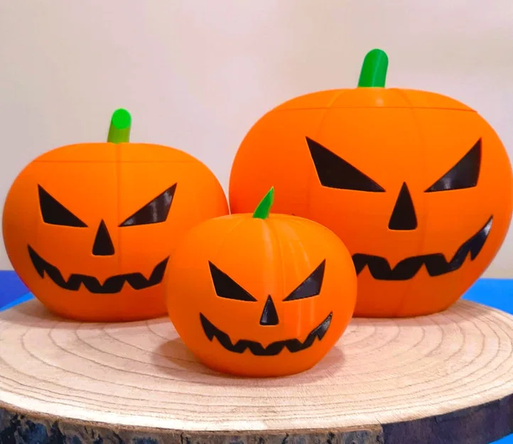 Mô Hình Đèn Bí Ngô Halloween Kích Thước Lớn - File In 3D Độc Đáo - Image 8
