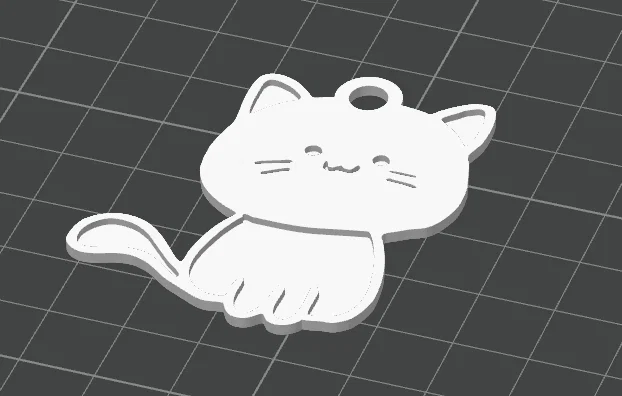 Móc khóa hình mèo (Cat keychain) - Image 4