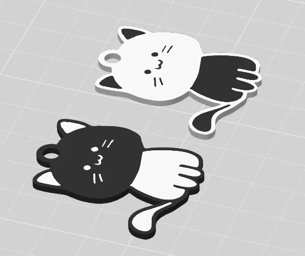 Móc khóa hình mèo (Cat keychain) - Image 5