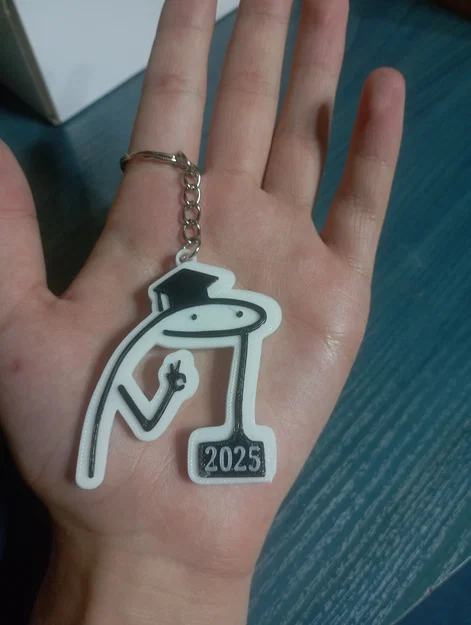 Móc khóa tốt nghiệp Flork 2025 – Món quà kỷ niệm độc đáo - Image 1