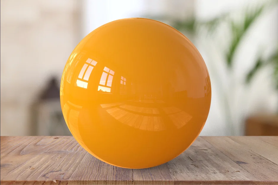 Mô hình quả cầu (Ball) in 3D đơn giản trang trí bàn làm việc - Image 1