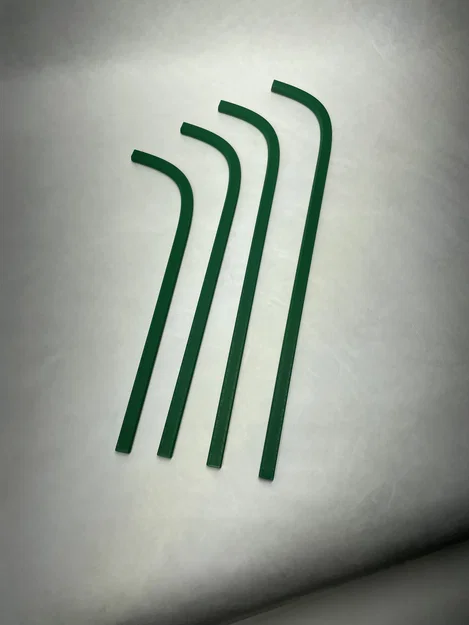 Bộ thân cây dài cho mô hình hoa hướng dương 3D (Long Straight Stems) - Image 1