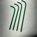 Bộ thân cây dài cho mô hình hoa hướng dương 3D (Long Straight Stems) - Thumbnail 1