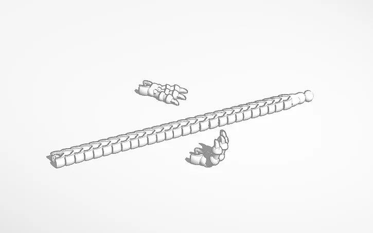 Dụng cụ gãi lưng hình móng vuốt khủng long in 3D độc đáo - Image 1