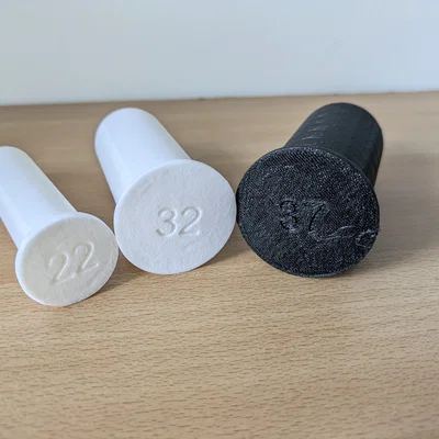 Bộ dụng cụ nong 3D với nhiều kích thước từ 22mm đến 42mm