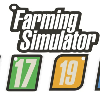 Móc khóa Farming Simulator 3D độc đáo cho game thủ