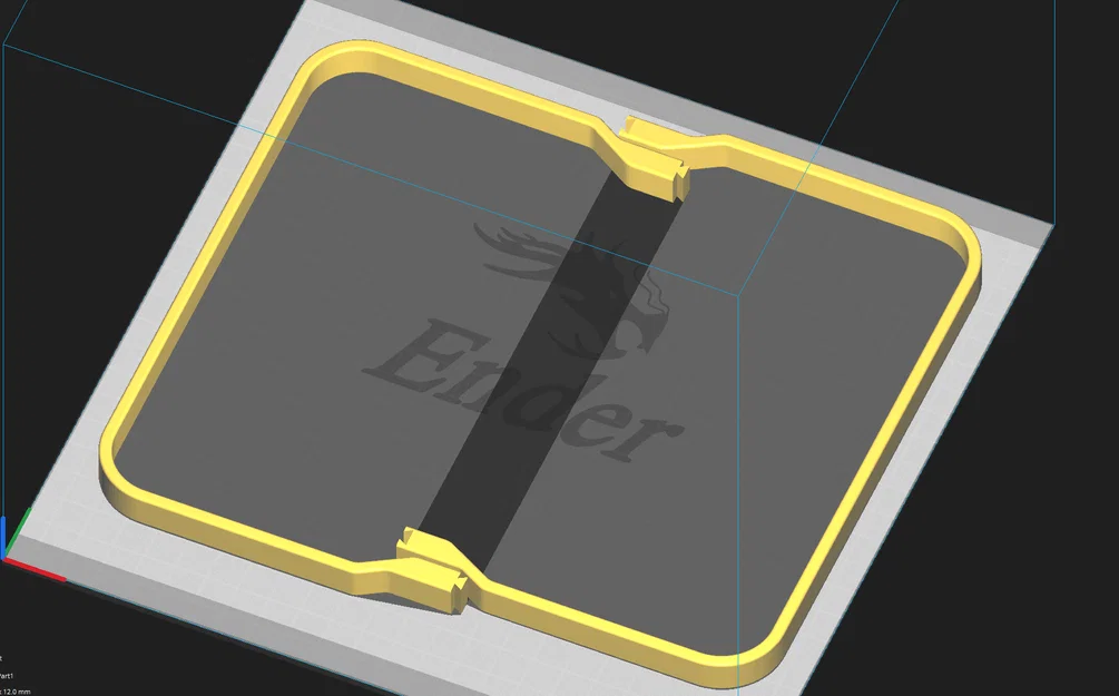 Khung giữ túi Hallbar (IKEA) chia đôi - Dành cho máy in 3D Ender 3 - Image 2