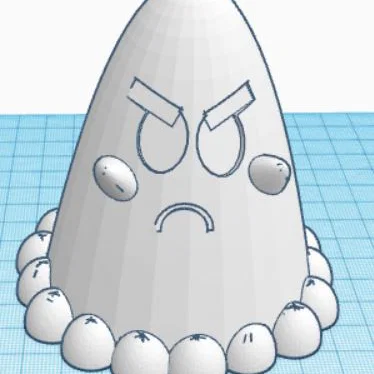 Mô hình 3D ma nhỏ đáng yêu Many Faced Ghosties cho trang trí