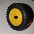 Phụ tùng - chassis axle one-side 1x2 (COBI-88504) - Thumbnail 3