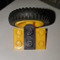 Phụ tùng - chassis axle one-side 1x2 (COBI-88504) - Thumbnail 4